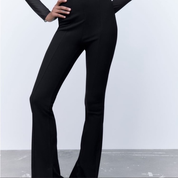 Zara Ribbed Leggings - Picture 3 of 14